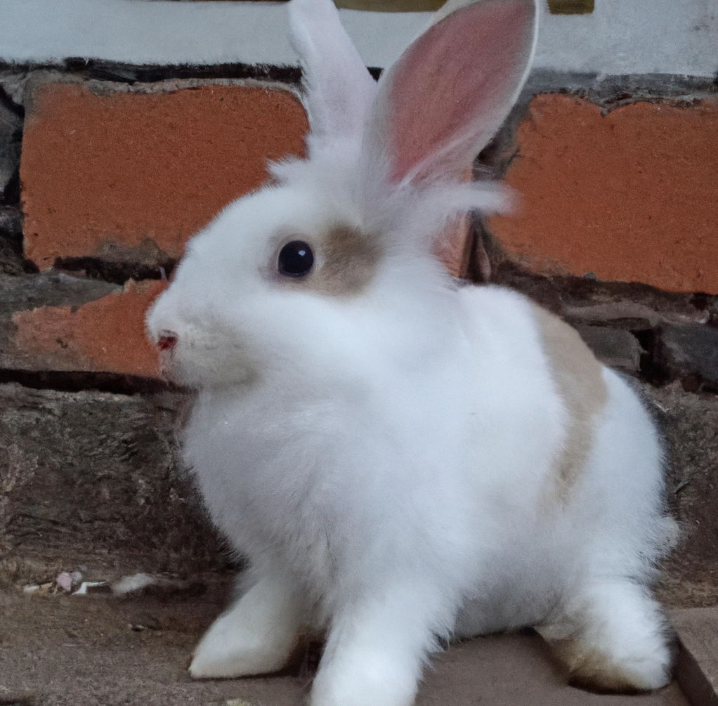 Cute Rabbit Staring