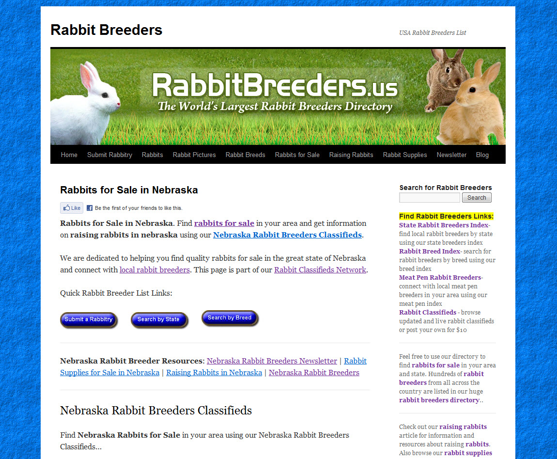 Nebraska Rabbit Breeders