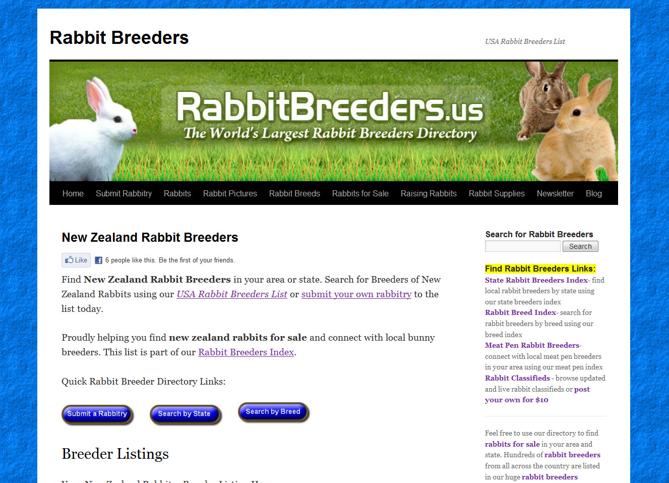 New Zealand Rabbit Breeders