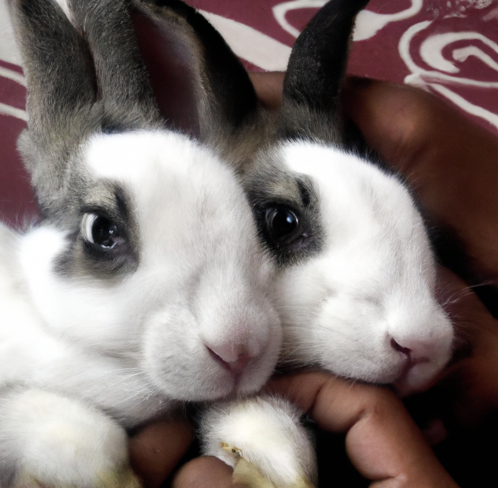 Pair of Expensive Rabbit Pet