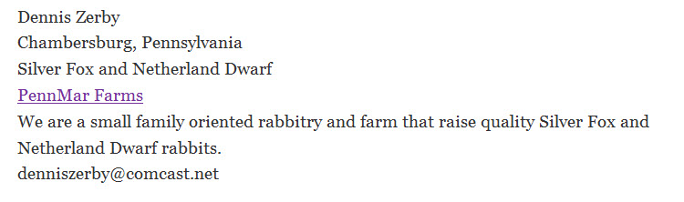 PennMar Farms Rabbitry