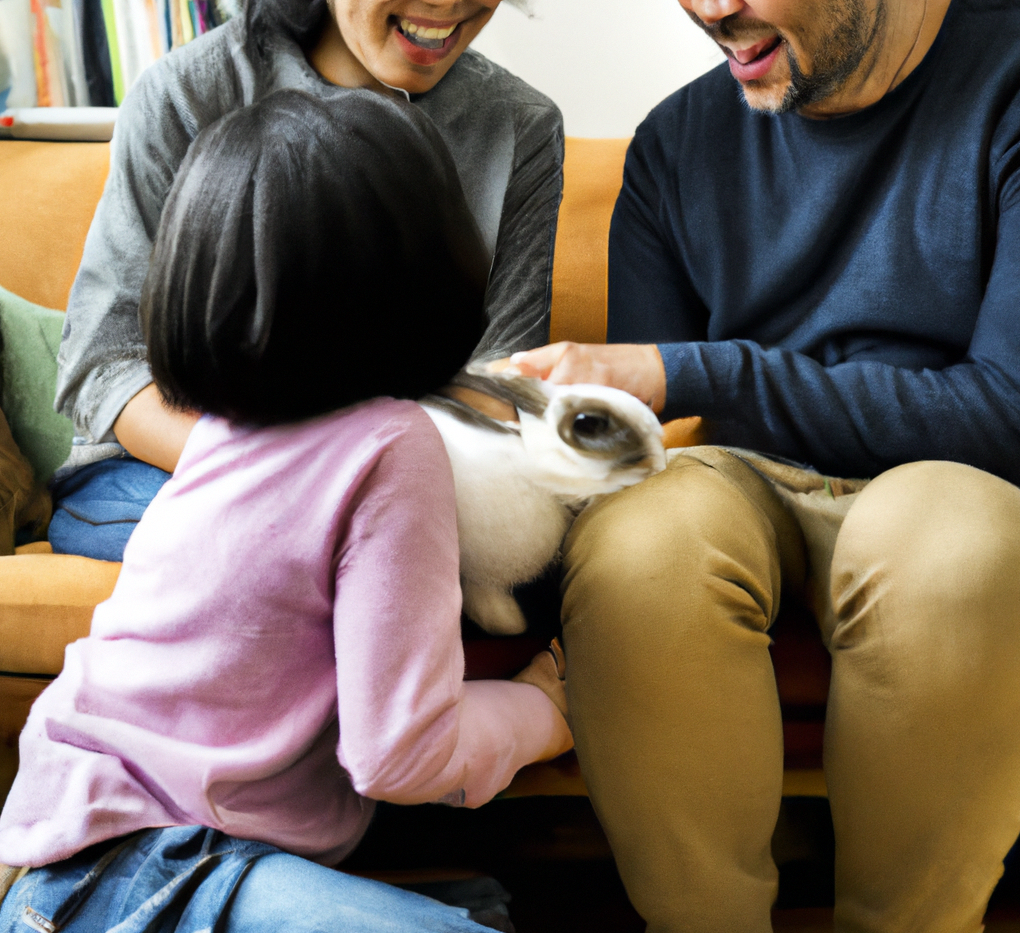 Rabbit Bonding with Family