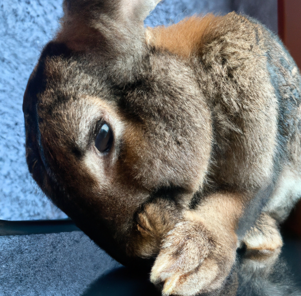 Rabbit Cleaning Nail