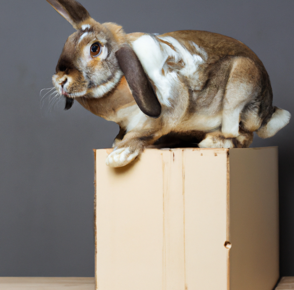 Rabbit on Top of the Box