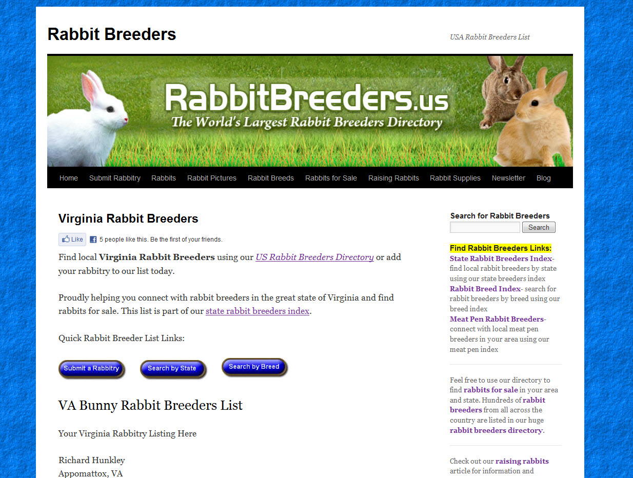 Rabbits for Sale in Alexandria