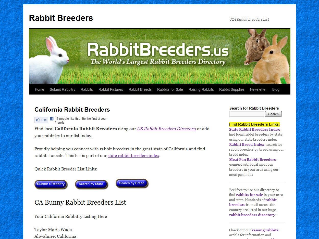 Rabbits for Sale in Anaheim