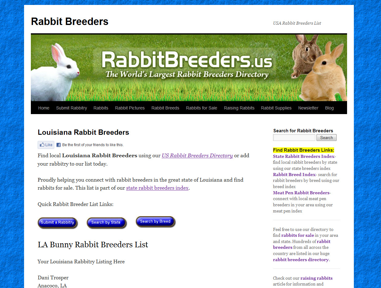 Rabbits for Sale in Baton Rouge