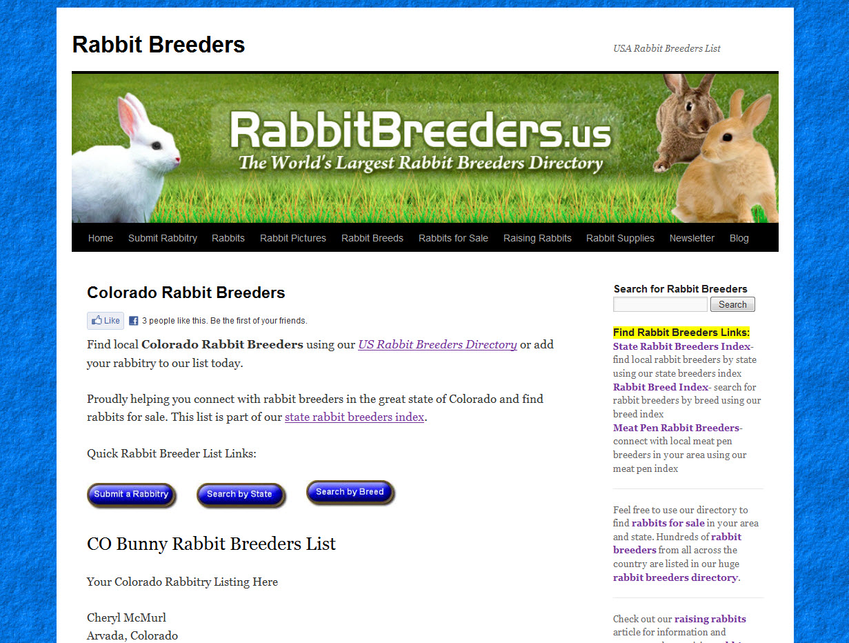 Rabbits for Sale in Colorado