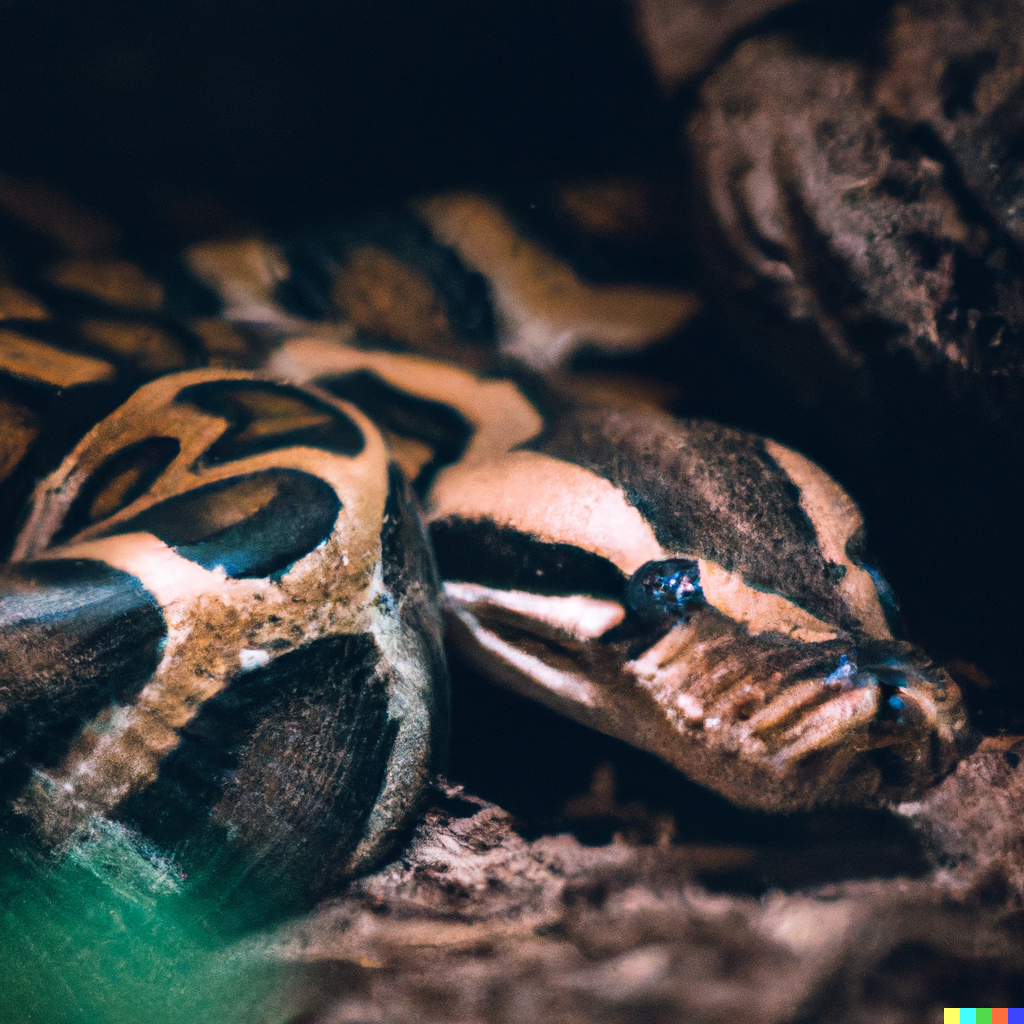 Snake Caught in the Backyard