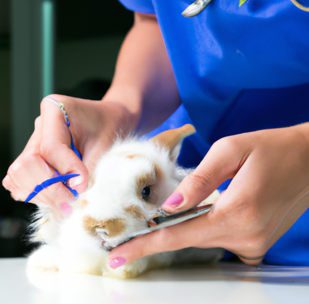 Vet Grooming Rabbit